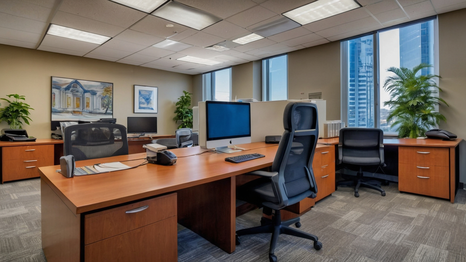 prefabricated office interior